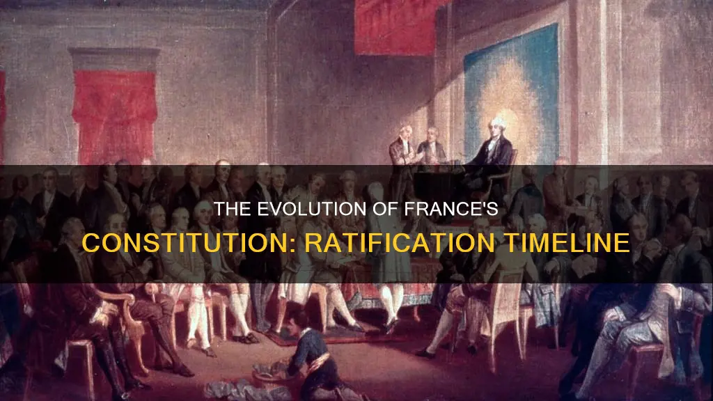 what year was france constitution ratified