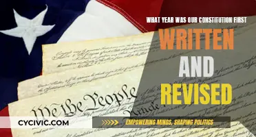 The Evolution of Our Constitution: Writing and Revisions