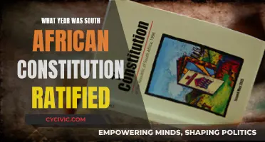 The Evolution of South Africa's Constitution: Ratification Timeline