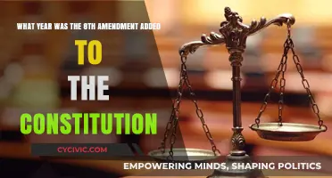 The 8th Amendment: A Historic Year for the Constitution