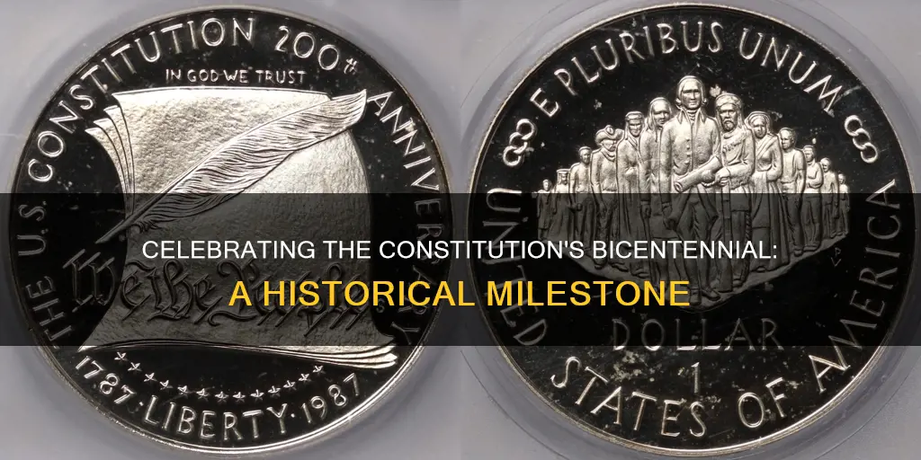 what year was the bicentennial of the constitution