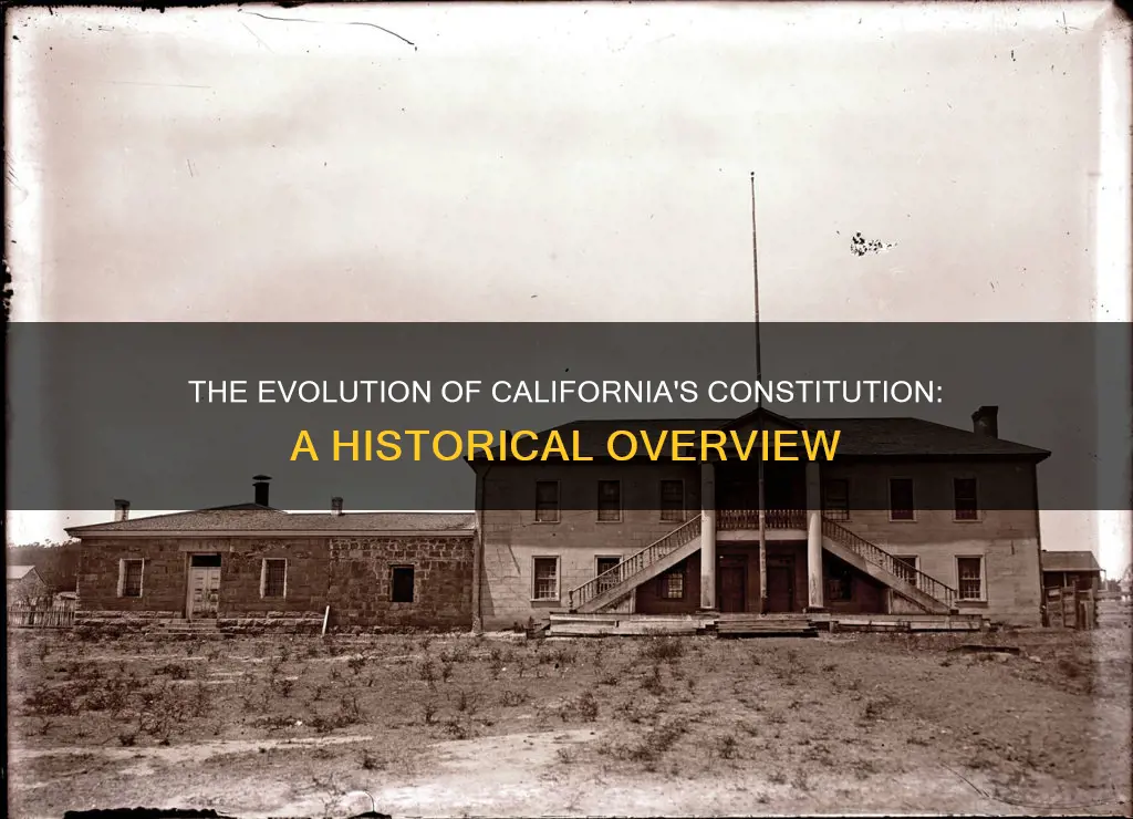 what year was the ca constitution written