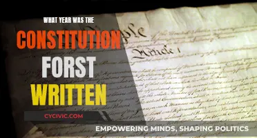The Constitution's First Draft: A Historical Perspective