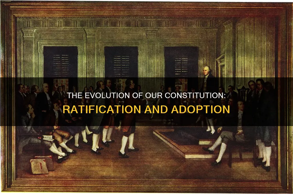 what year was the current constitution adopted and ratified