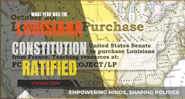Louisiana's Constitution Ratification: A Historical Overview