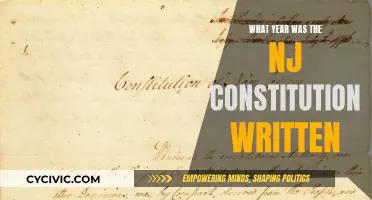 The Evolution of New Jersey's Constitution: A Historical Overview