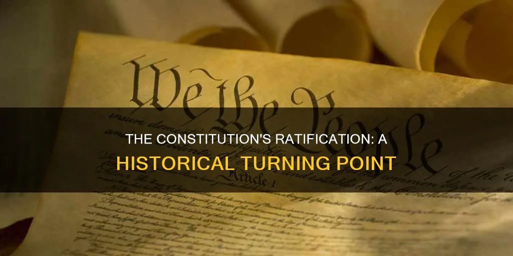 what year was the ratification of the constitution