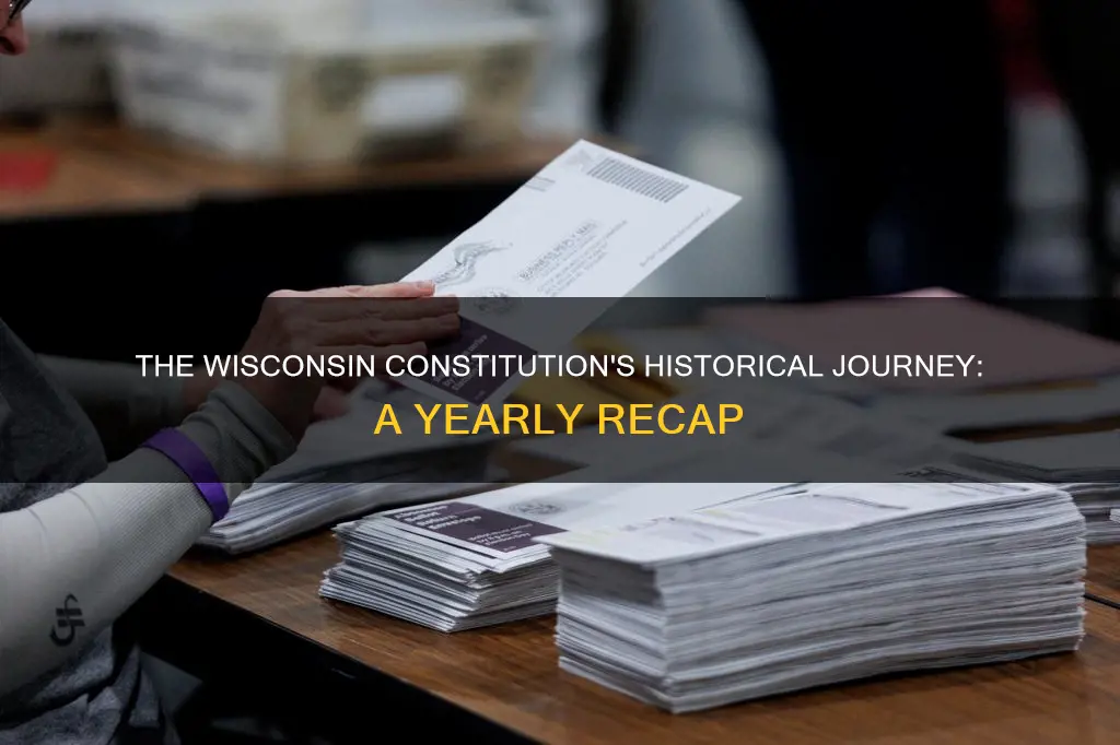 what year was the wisconsin constitution written