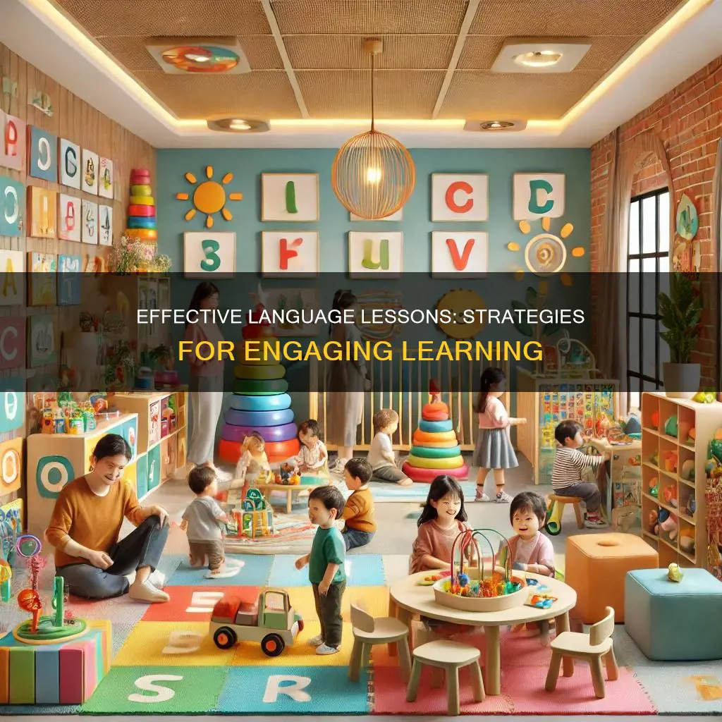 what you think constitutes a good language lesson