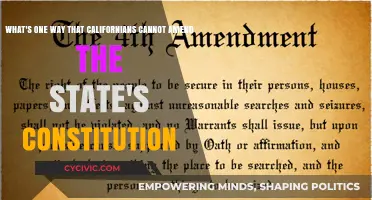 Exploring California's Constitution: Understanding Amendment Restrictions