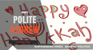 Mastering Polite Hebrew: Essential Phrases for Respectful Communication