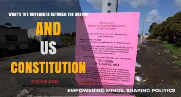 Oregon vs US Constitution: Key Differences Explained