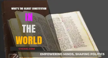 The Quest for the World's Oldest Constitution