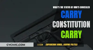 Ohio's Constitutional Carry: The Current Status