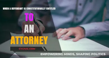 The Right to Counsel: When Does It Apply?