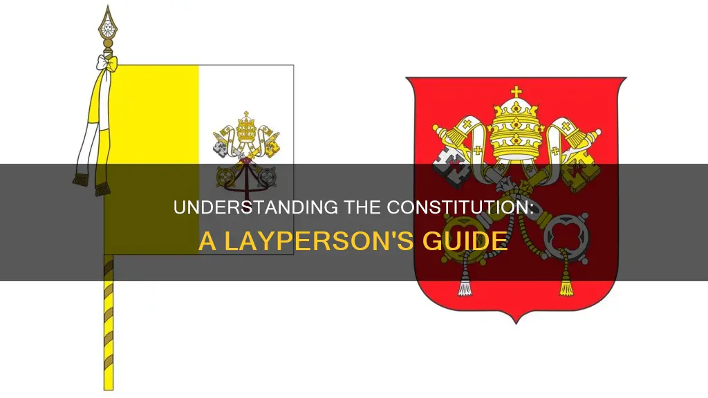 when a layperson tries to talk about the constitution