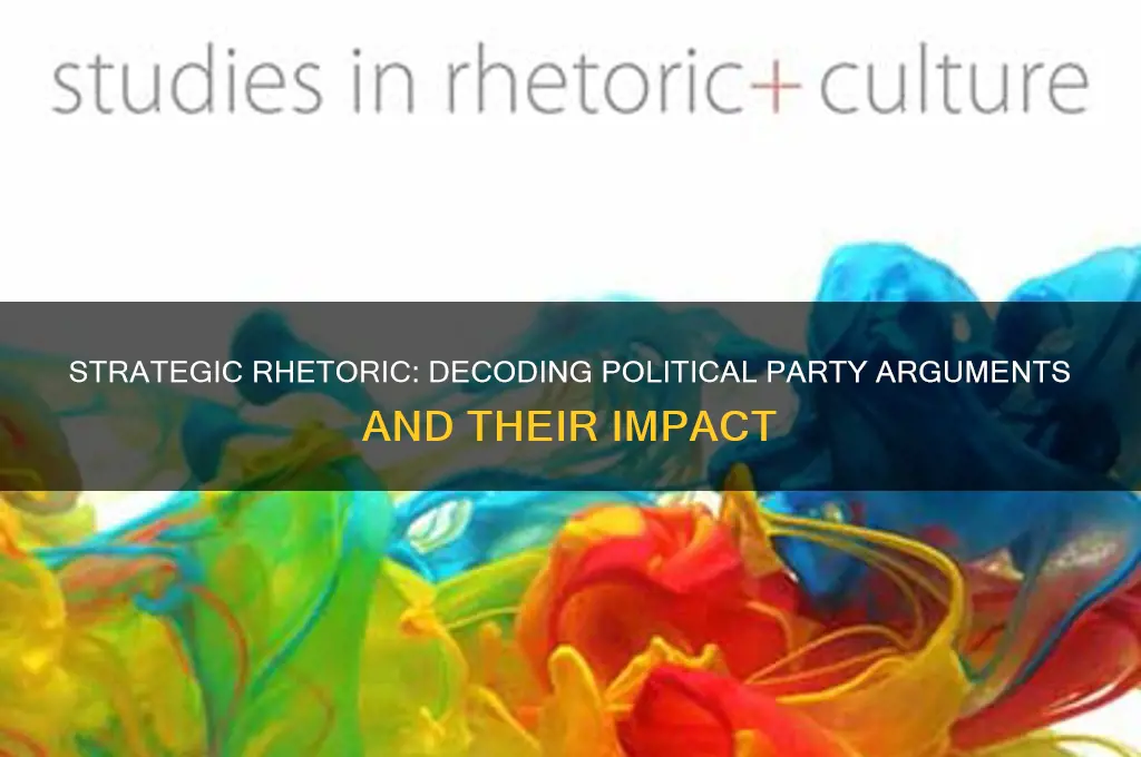 when a political party puts forth an argument