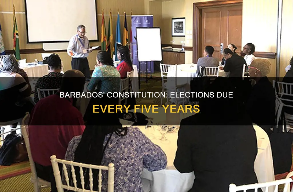 when are general elections constitutionally due in barbados