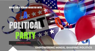 Understanding Political Party Registration: Eligibility and Timing for New Members