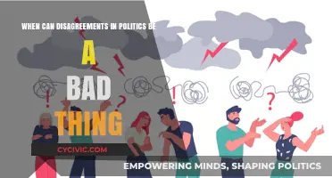 When Political Disagreements Turn Harmful: A Thin Line to Tread