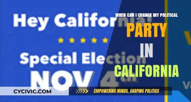 Changing Political Parties in California: Timing and Process Explained
