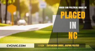 Navigating North Carolina's Political Sign Placement Regulations