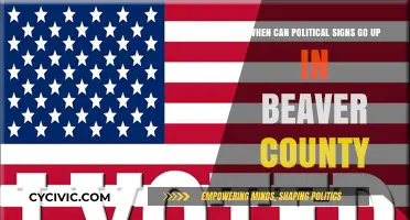 Beaver County Political Signage: When Can They Go Up?
