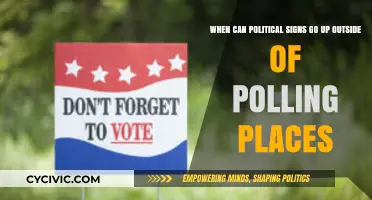 Decoding Election Signage: When Can Political Signs Appear Near Polling Places?