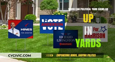 Decoding the Rules: When Can Political Yard Signs Make Their Debut?