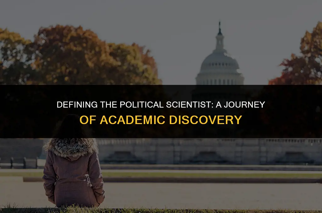 when can you call yourself a political scientist