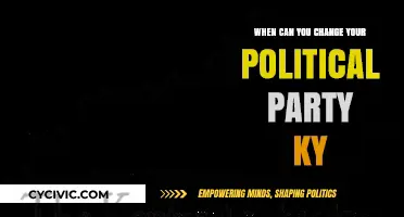 When Can You Switch Political Parties in Kentucky: A Voter's Guide
