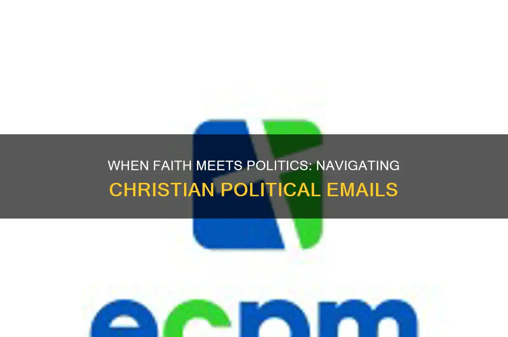 when christians send political emails