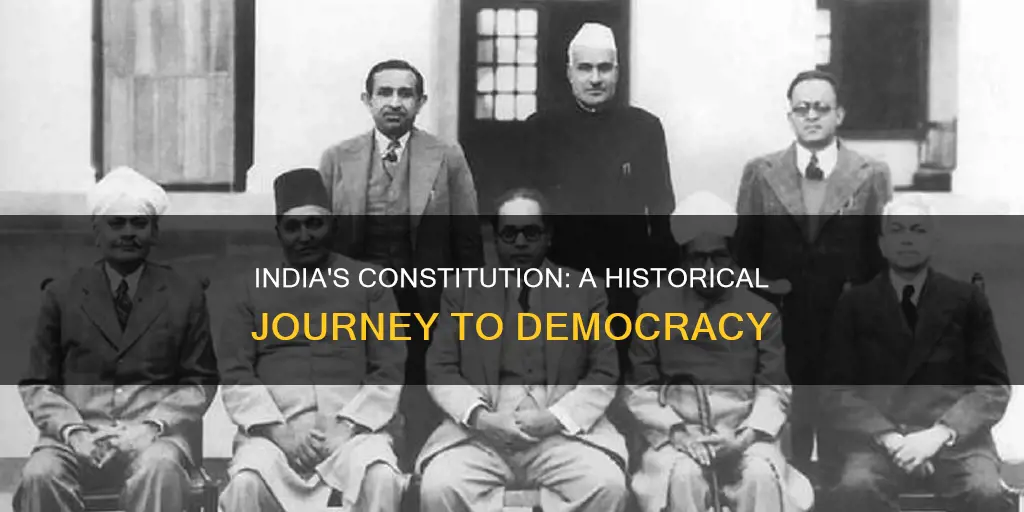 when constitution made in india