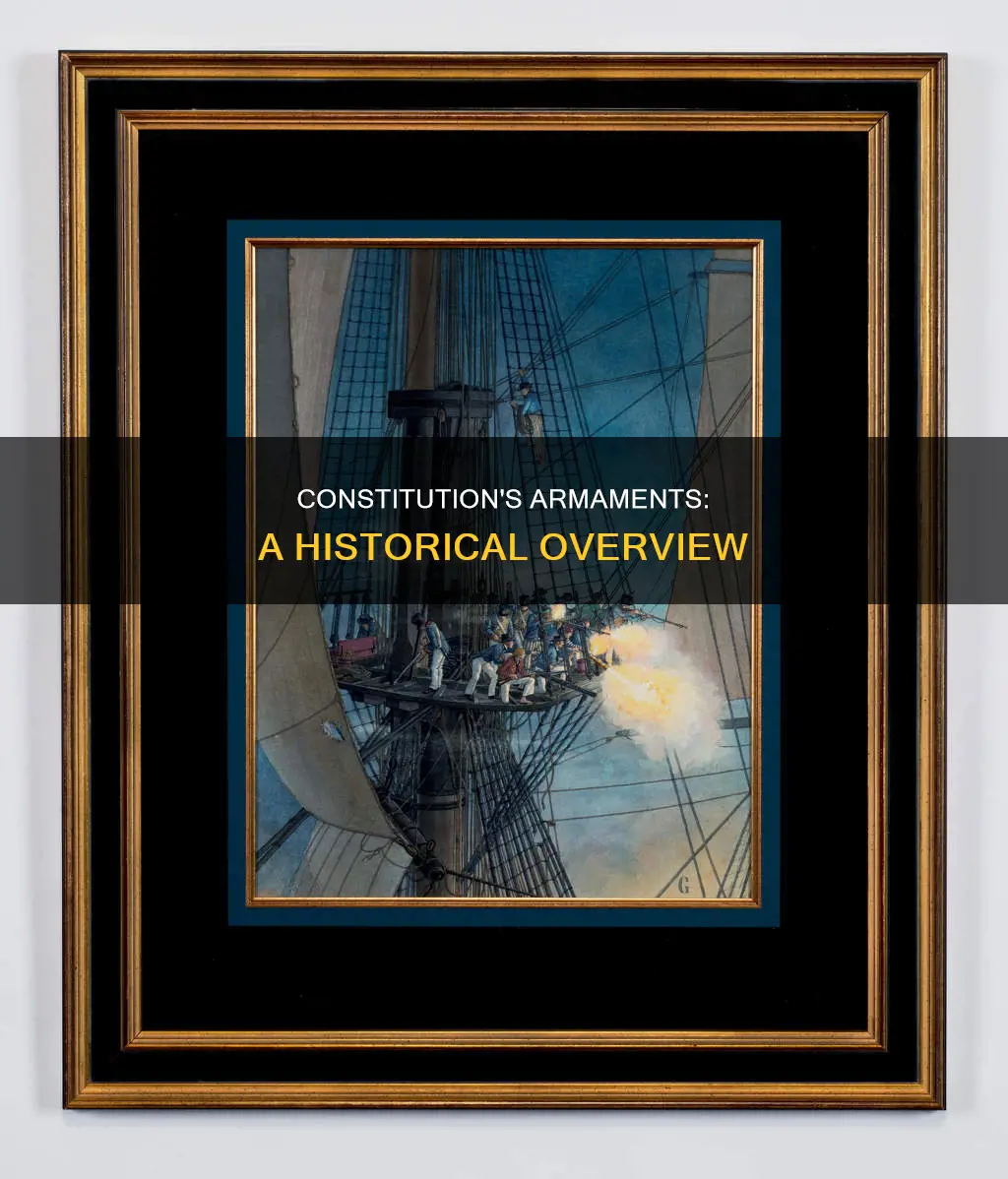 when constructed uss constitution was armed with coursehero
