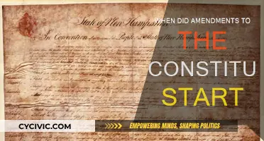 Amendments to the Constitution: A Historical Timeline