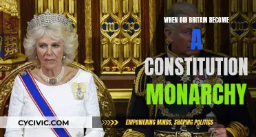 The Evolution of Britain's Constitutional Monarchy