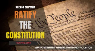 California's Constitutional Journey: Ratification and Beyond