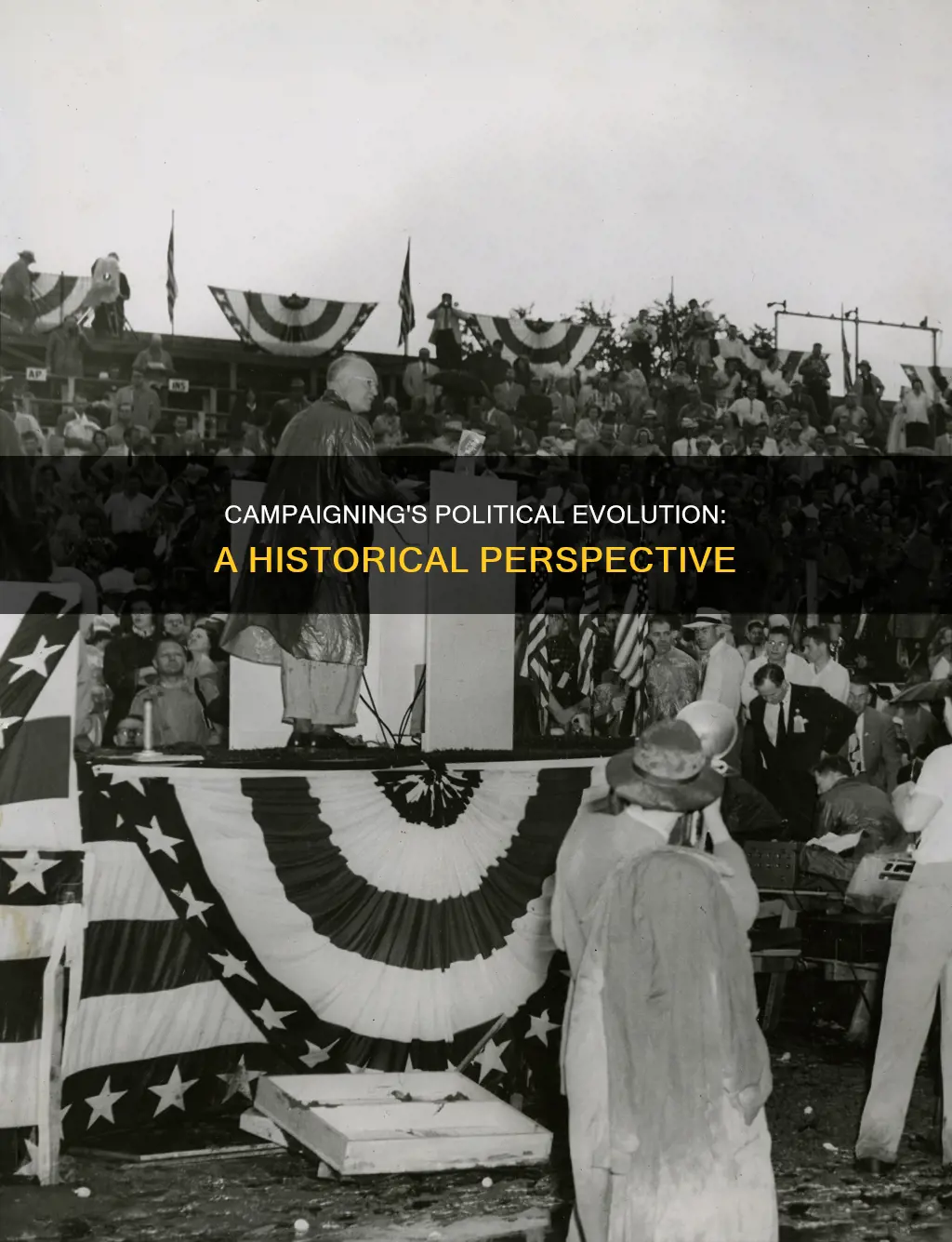 when did campaigning become a political