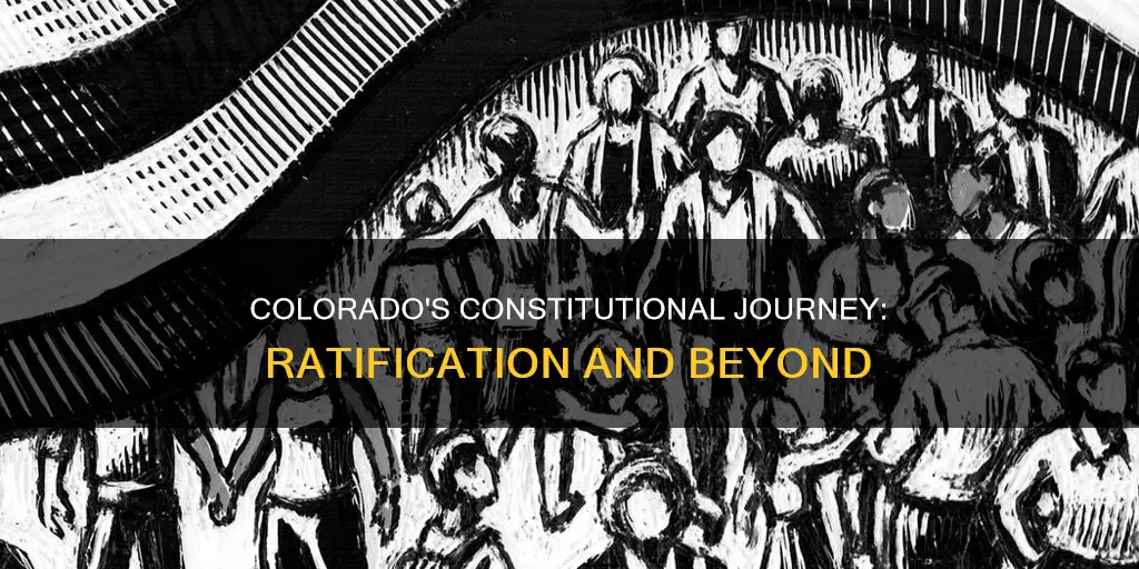 when did colorado ratify the us constitution