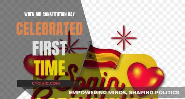 The First Constitution Day: A Historical Celebration