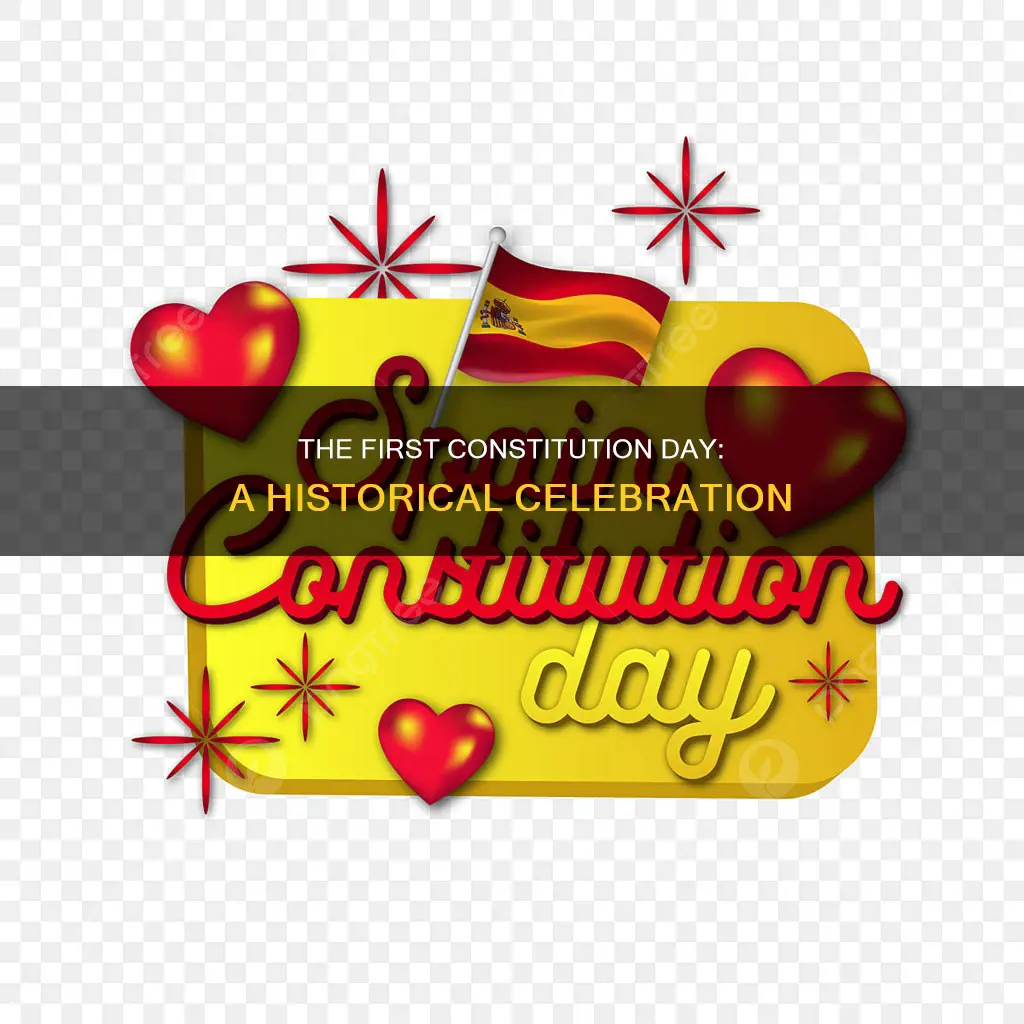 when did constitution day celebrated first time