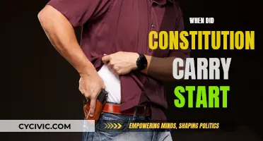 The Evolution of Constitutional Carry: Understanding Its Origins