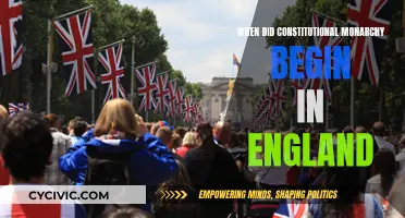The Evolution of England's Constitutional Monarchy