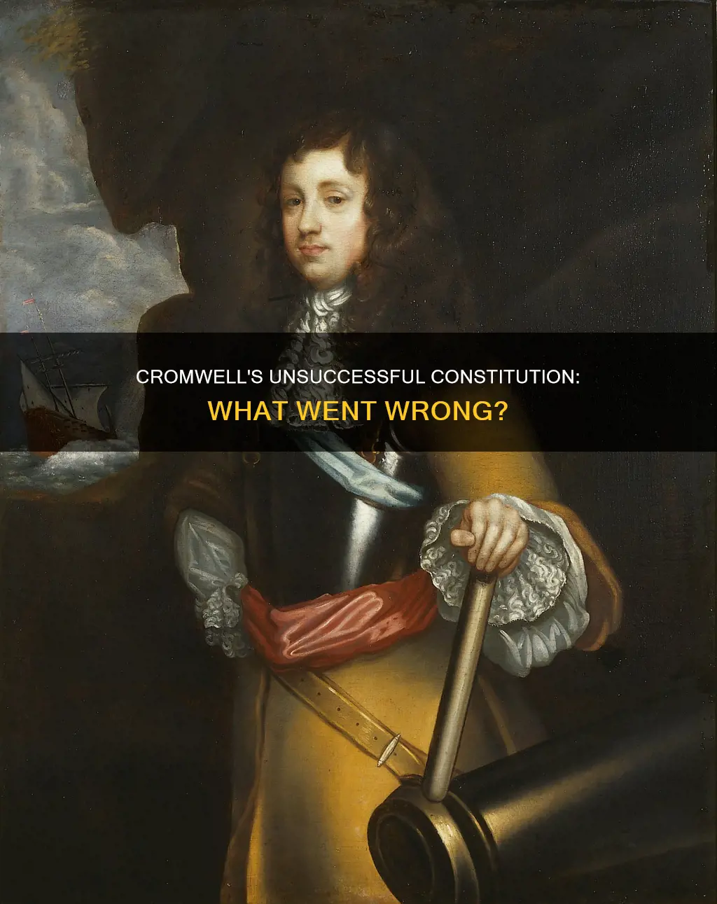 when did cromwell fail to set up a constitution
