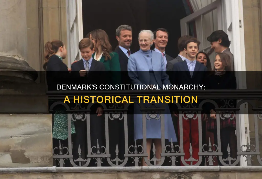 when did denmark became a constitutional monarchy