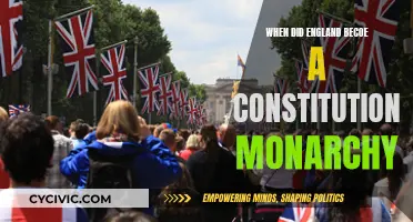 The Evolution of England's Constitutional Monarchy