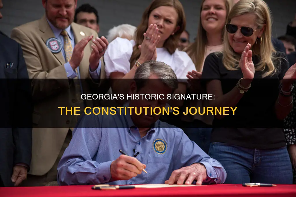 when did georgia sign the constitution