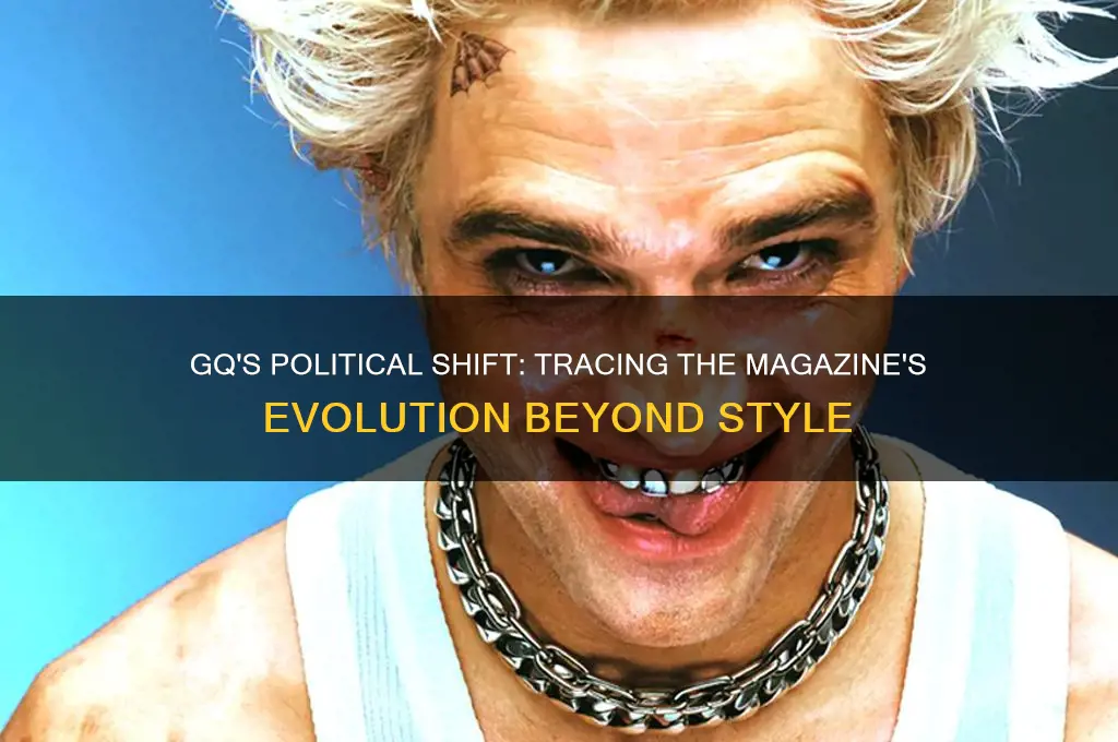 when did gq become political