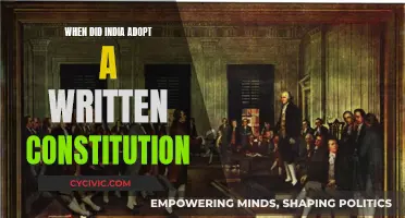 India's Historic Embrace of a Written Constitution