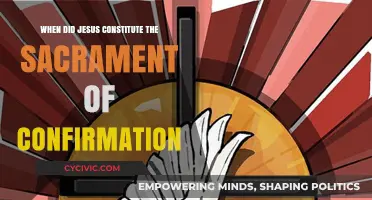 Jesus Confers the Sacrament of Confirmation